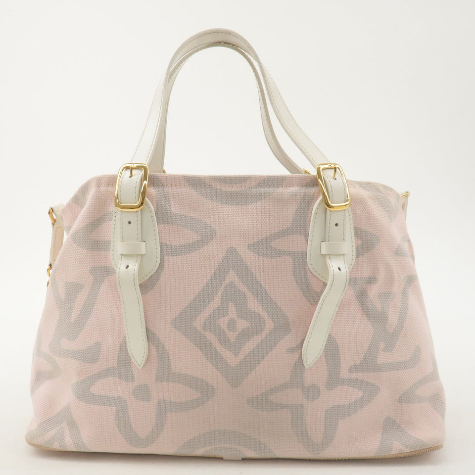 Louis Vuitton Cruise Line Tishenne PM Tote Bag Rose Pink M95672