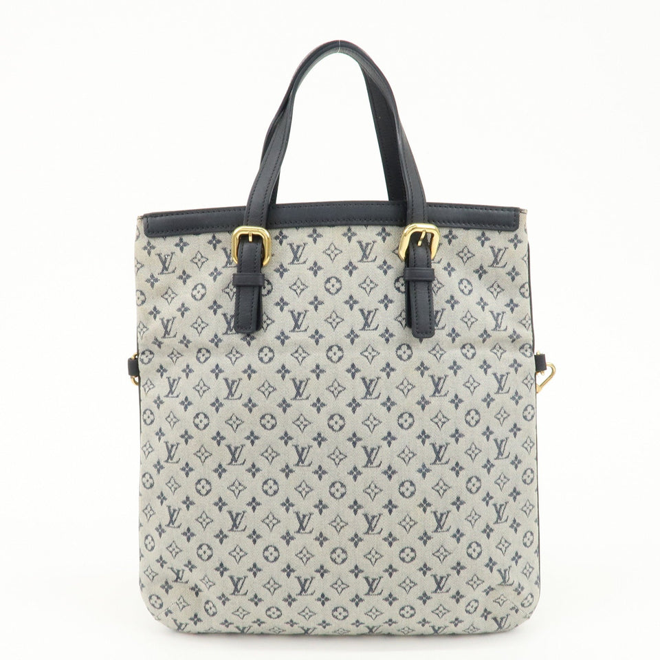 Louis Vuitton Monogram Mini Francoise Shoulder Bag Blue M92208