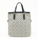 Louis Vuitton Monogram Mini Francoise Shoulder Bag Blue M92208