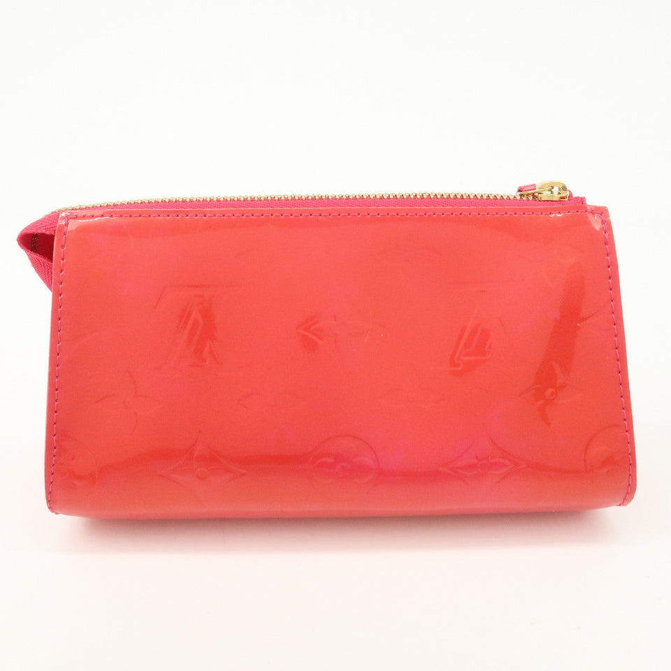 Louis Vuitton Monogram Vernis Trousse Cosmetic Pouch M93647
