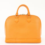 Louis Vuitton Epi Alma Hand Bag Mandarin Orange M5124H