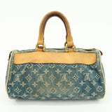 Louis Vuitton Monogram Denim Neo Speedy Boston Bag Blue M95019