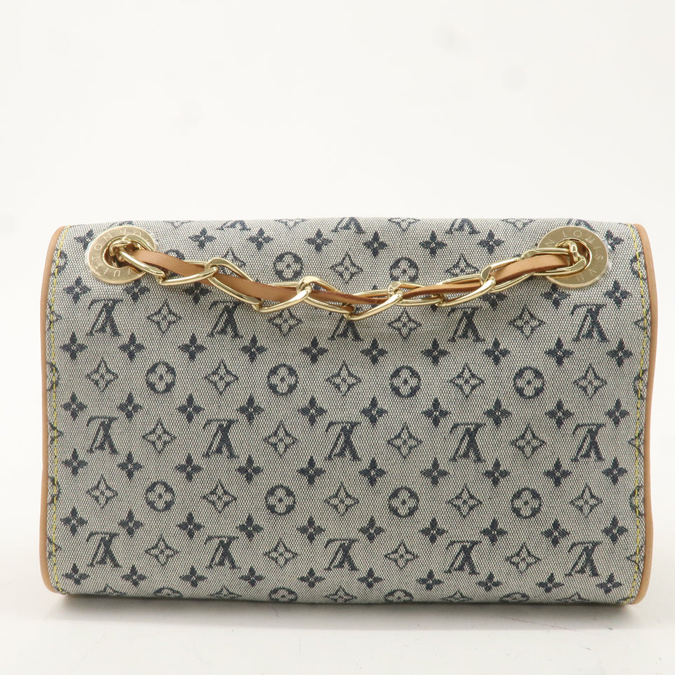 Louis Vuitton Monogram Mini Camille Shoulder Bag Blue M92002