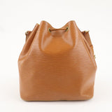 Louis Vuitton Epi Petit Noe Shoulder Bag Zipang Gold M44108