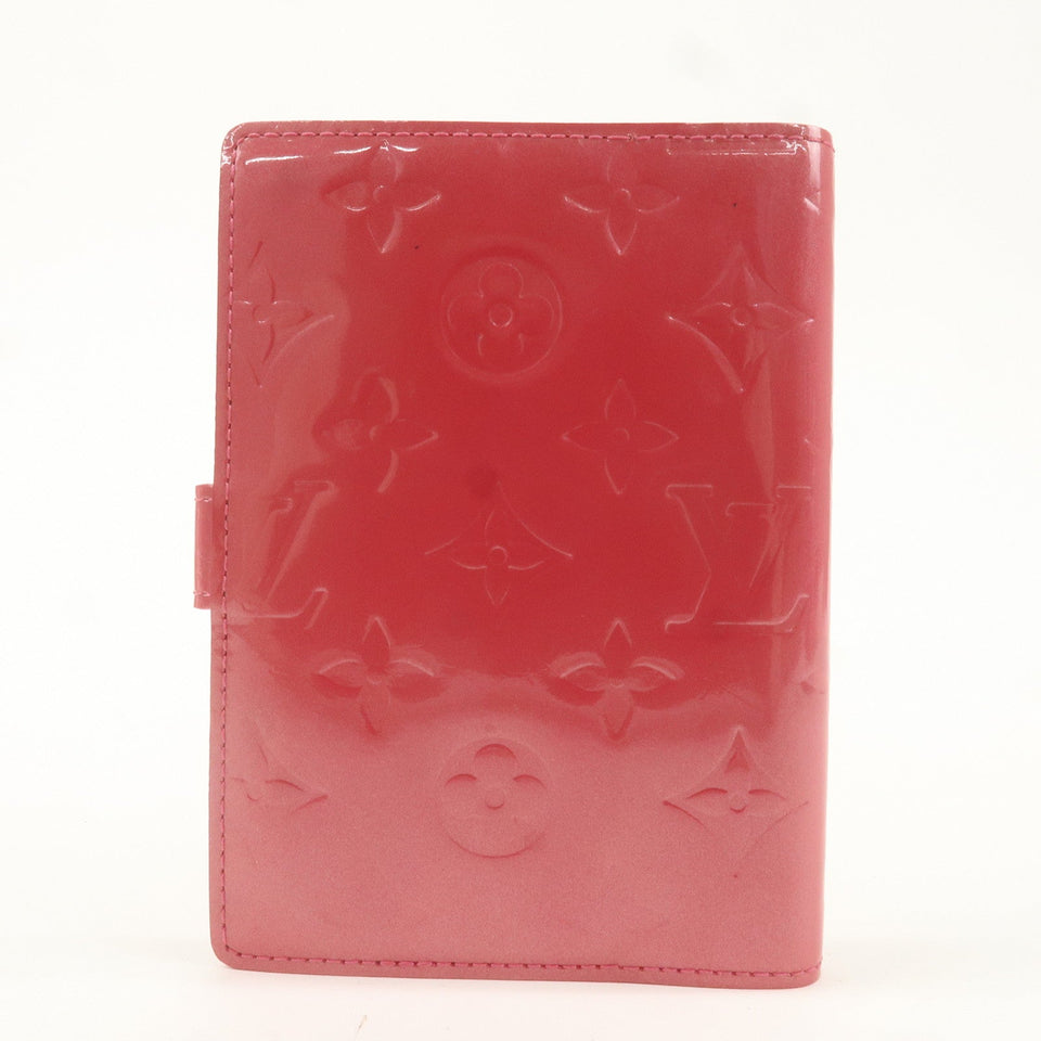 Louis Vuitton Monogram Vernis Agenda PM Planner Cover R2101F