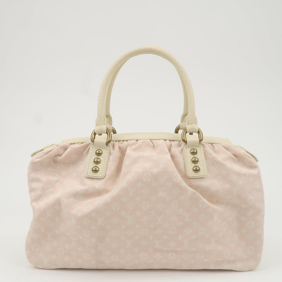 Louis Vuitton Monogram Mini Lin Trapeze GM Hand Bag Pink M40064
