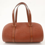Louis Vuitton Epi Soufflot Shoulder Bag Kenya Brown M52223
