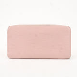 Louis Vuitton Epi Zippy Wallet Long Wallet Rose Ballerine M61863