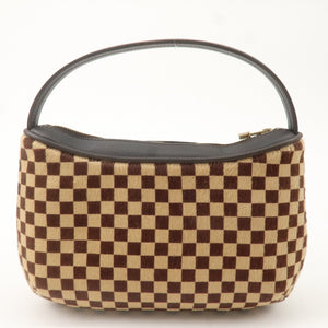 Louis Vuitton Damier Sauvage Tiger Hand Bag Brown M92132