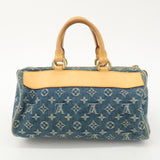 Louis Vuitton Monogram Denim Neo Speedy Boston Bag Blue M95019
