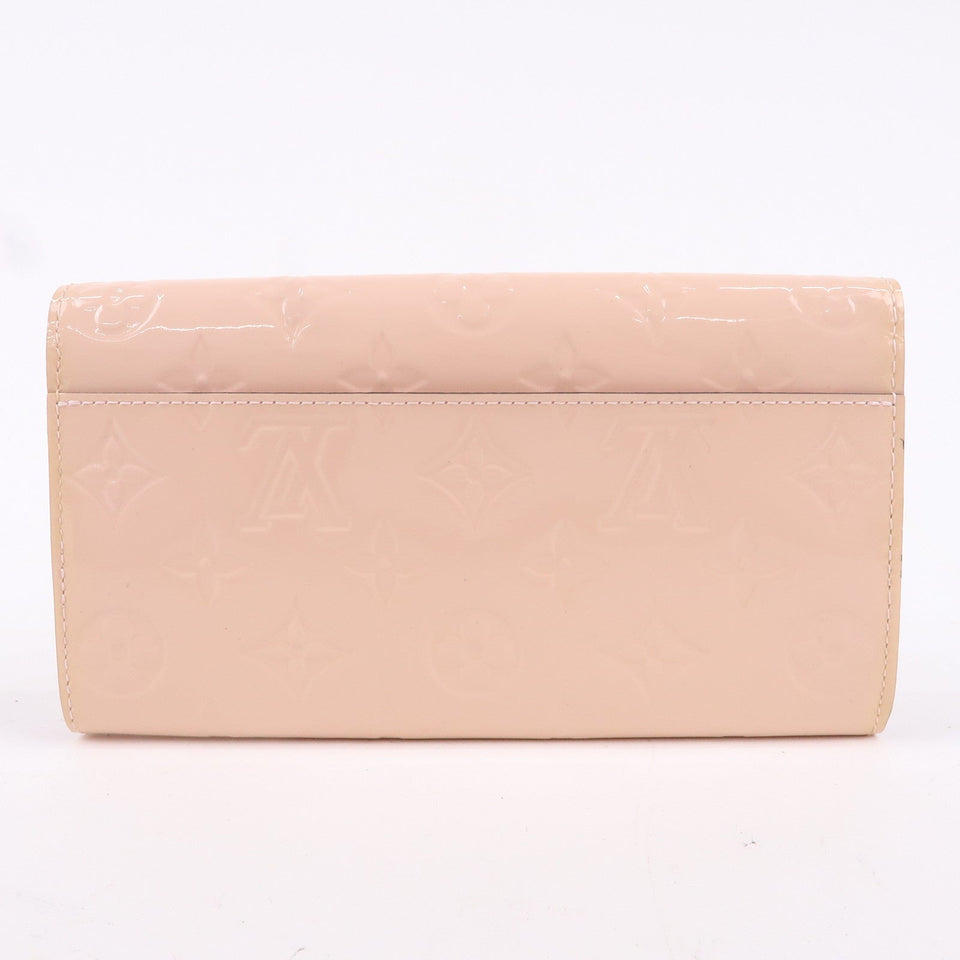 Louis Vuitton Vernis Mono Portefeuille Sarah Rose Ballerine M61227