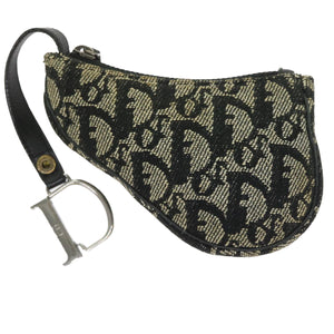 Dior Saddle  Canvas Clutch Bag