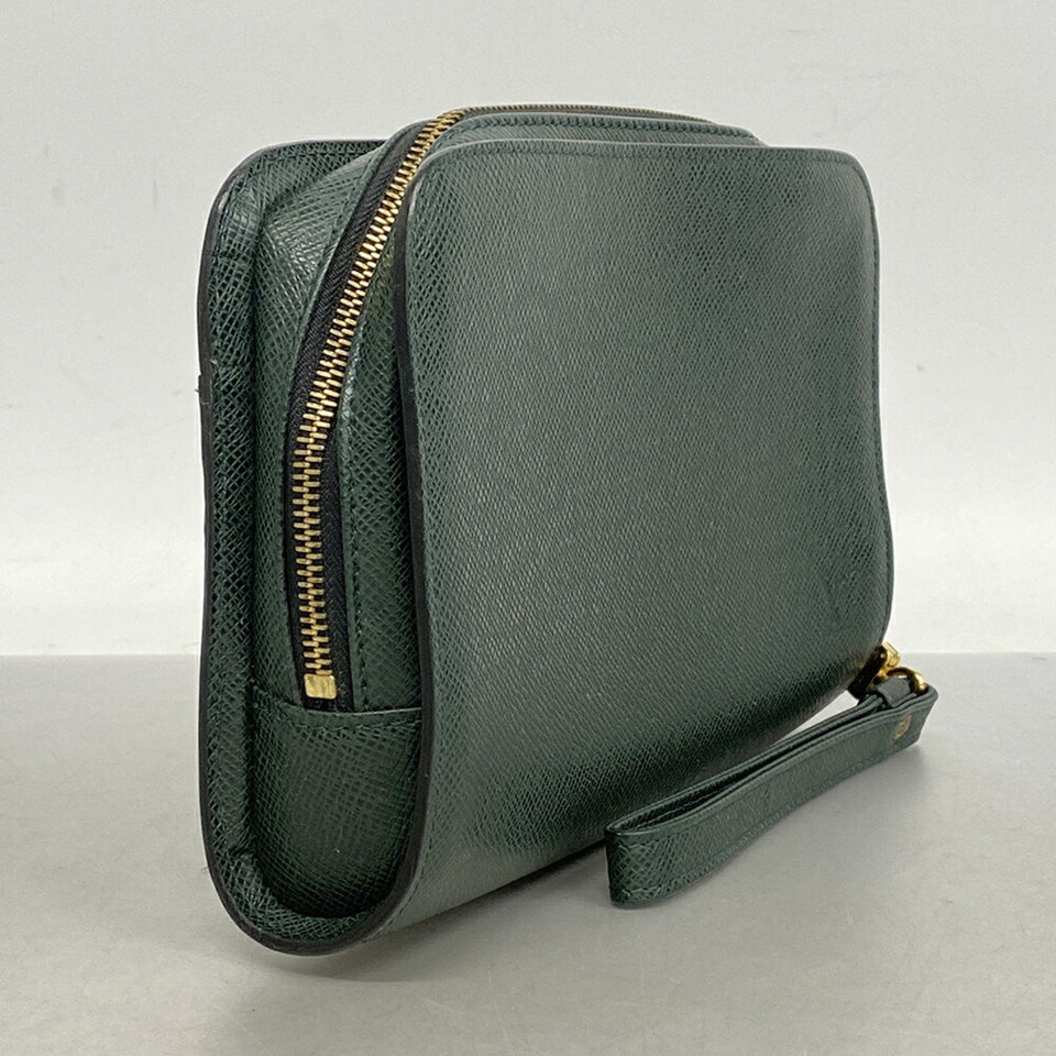 Louis Vuitton Baikal  Leather Clutch Bag