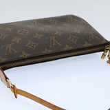 Louis Vuitton Pochette Accessoire  Canvas Clutch Bag