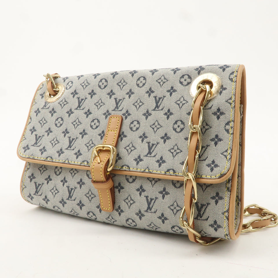 Louis Vuitton Monogram Mini Camille Shoulder Bag Blue M92002