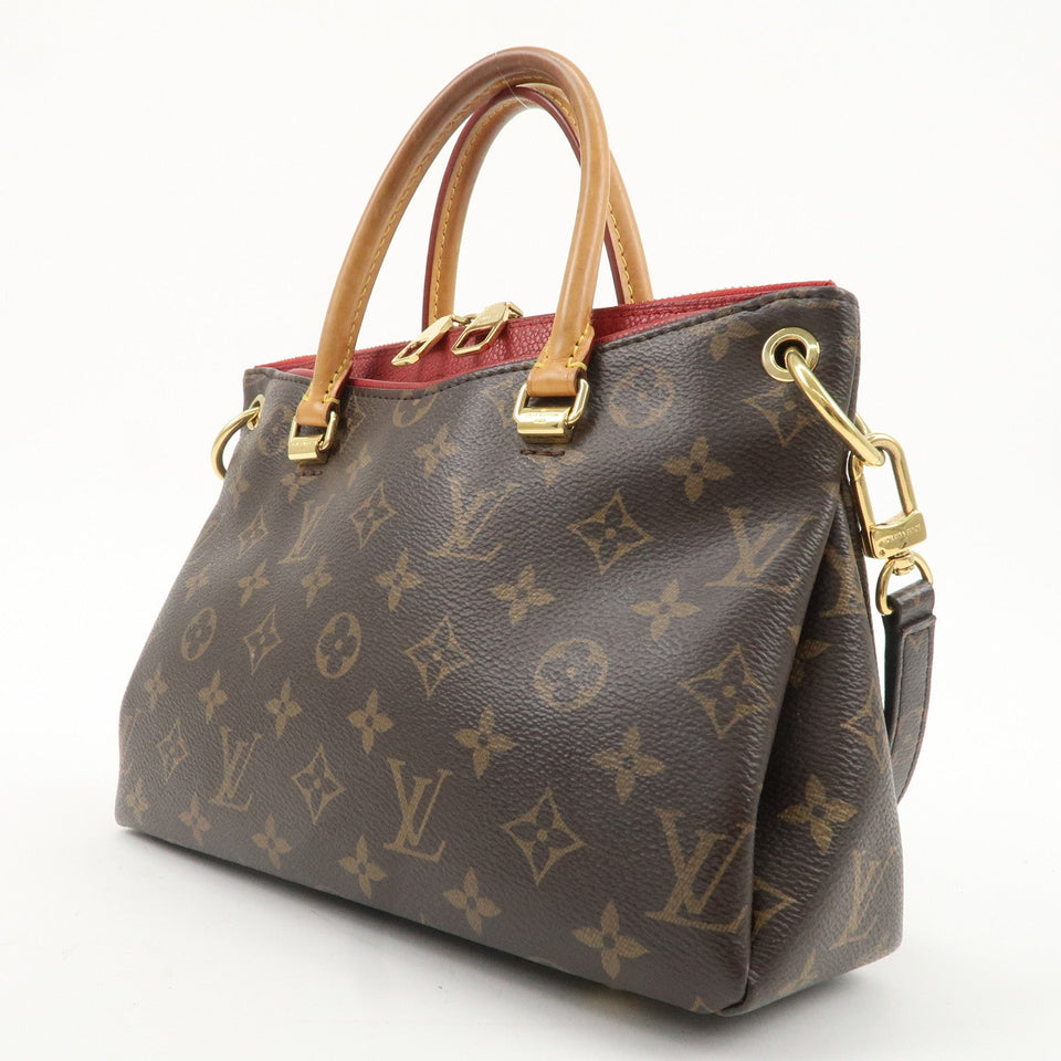Louis Vuitton Monogram Pallas BB 2Way Hand Bag Shoulder Bag M41241