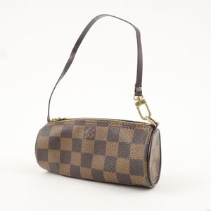 Louis Vuitton Damier Mini Pouch for Papillon Bag Brown