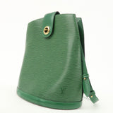 Louis Vuitton Epi Cluny Shoulder Bag Borneo Green M52254