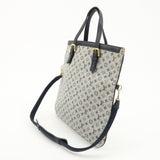 Louis Vuitton Monogram Mini Francoise Shoulder Bag Blue M92208