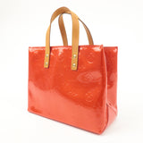 Louis Vuitton Monogram Vernis Lead PM Hand Bag Rouge M91088