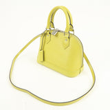Louis Vuitton Epi Alma BB 2way Bag Hand Bag Pistache M40981