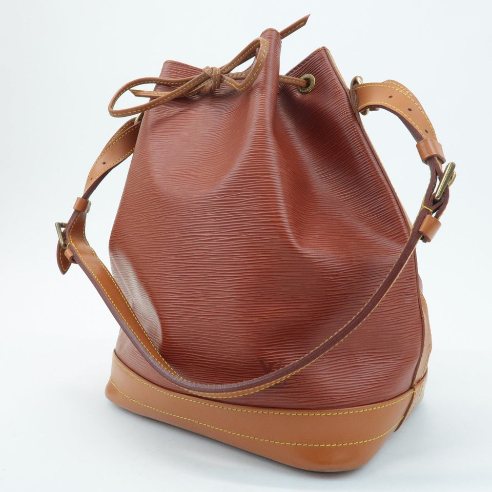 Louis Vuitton Epi Noe Shoulder Bag Kenya Brown M44003
