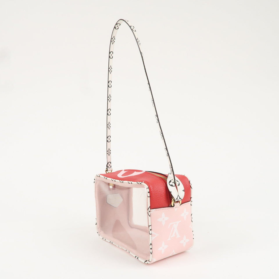 Louis Vuitton Monogram Giant Beach Pouch Shoulder Bag Rouge M67601