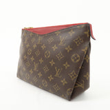 Louis Vuitton Monogram Pallas Beauty Case Brown Red M64123
