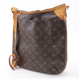 Louis Vuitton Monogram Odeon MM Shoulder Bag Brown M56389