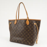Louis Vuitton Monogram Neverfull MM Tote Bag Fuchisia M40996
