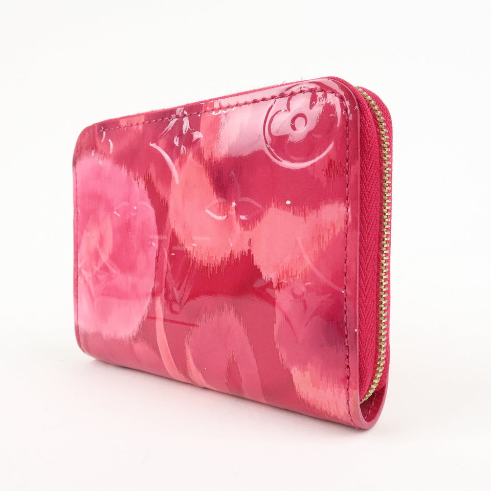 Louis Vuitton Monogram Vernis Ikat Flower Zippy Coin Purse M90030