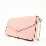 Louis Vuitton Epi Pochette Felicie Shoulder Bag Rose M62467