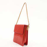 Louis Vuitton Monogram Vernis Motto Shoulder Bag Rouge M91137