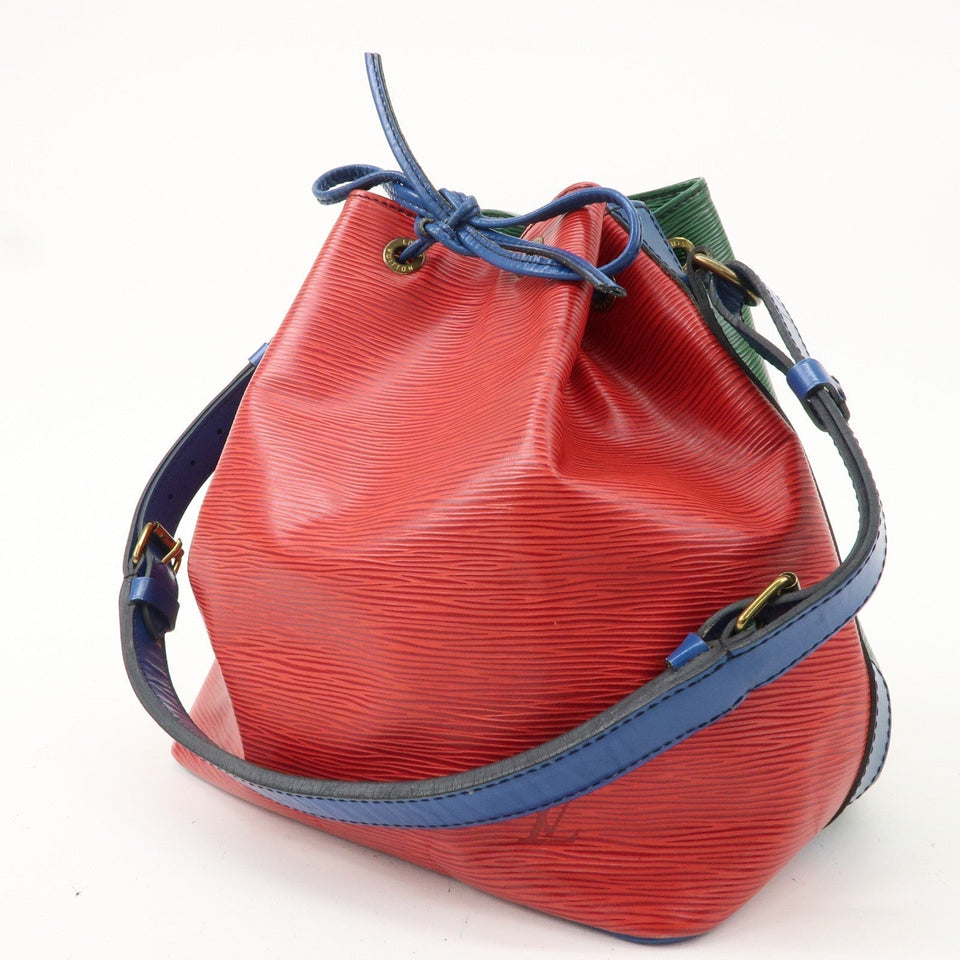Louis Vuitton Epi Petit Noe Tricolore Shoulder Bag M40678
