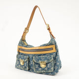 Louis Vuitton Monogram Denim Baggy PM Shoulder Bag M95049
