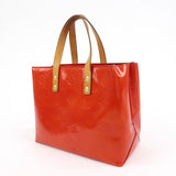 Louis Vuitton Monogram Vernis Lead PM Hand Bag Rouge M91088