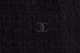Chanel Black Tweed Skirt SZ 38