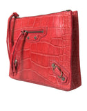 Balenciaga Exotic  Alligator Leather Women's Clutch