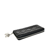 Dior Lady Dior  Leather Wallet