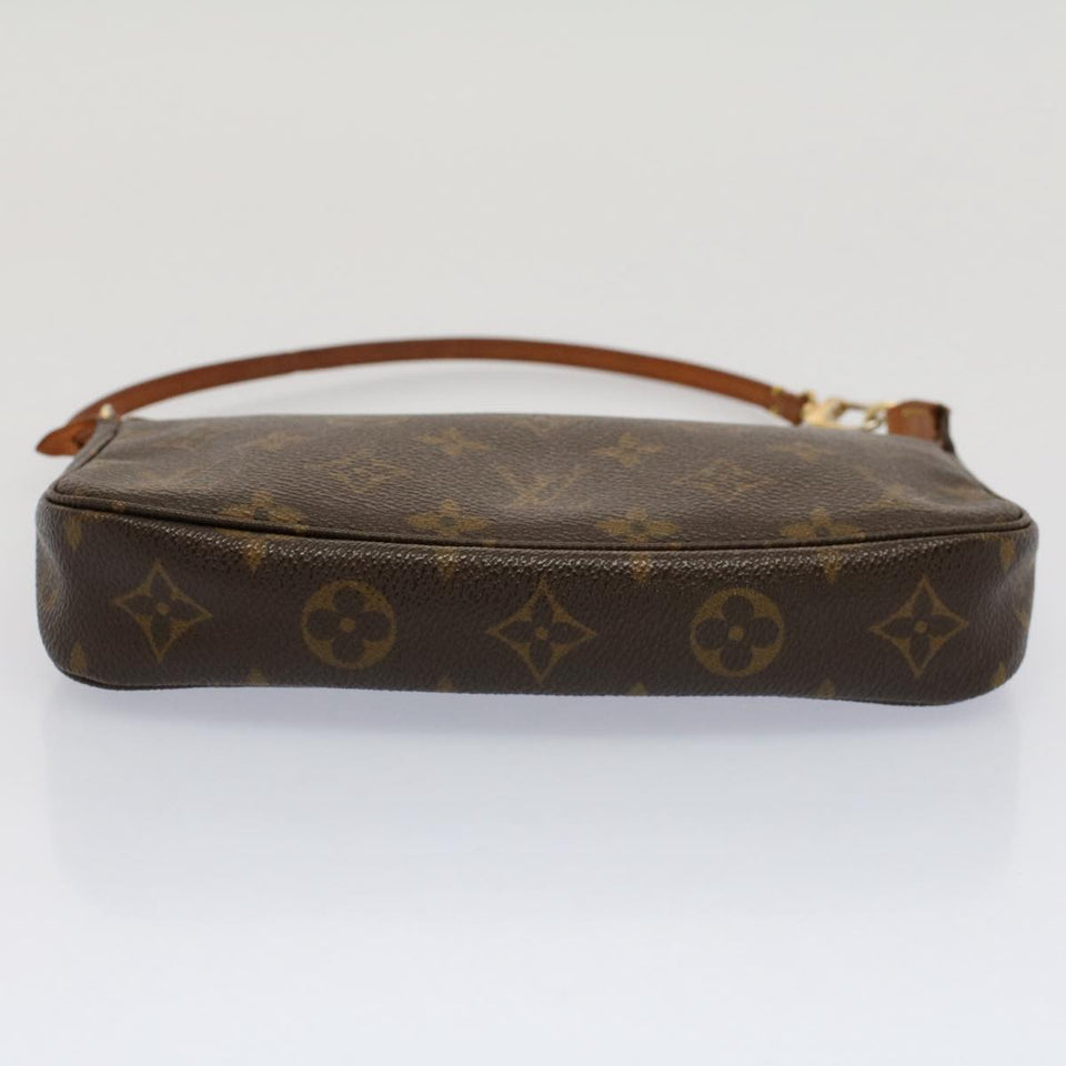 Louis Vuitton Pochette Accessoire  Canvas Clutch Bag