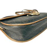 Dior Honeycomb  Canvas Shoulder Bag