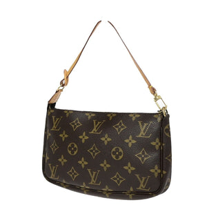 Louis Vuitton Pochette Accessoires  Canvas Clutch Bag