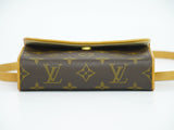 Louis Vuitton Pochette Florentine  Canvas Clutch Bag