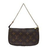 Louis Vuitton Pochette Accessoires  Canvas Clutch Bag