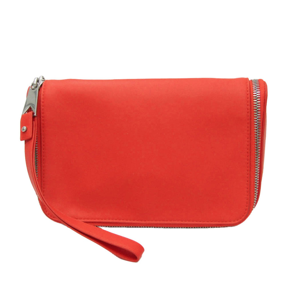 Bottega Veneta Organizer  Leather Clutch Bag