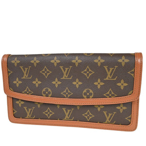 Louis Vuitton Pochette Dame  Canvas Clutch Bag