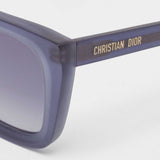 Dior Blue Gradient Dior Midnight S1L Square Sunglasses