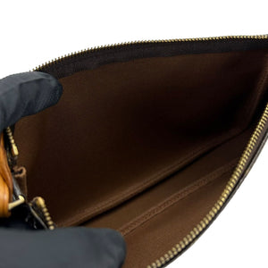 Louis Vuitton Pochette Accessoires  Canvas Clutch Bag