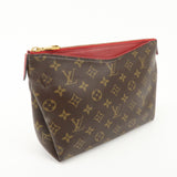 Louis Vuitton Monogram Pallas Beauty Case Brown Red M64123