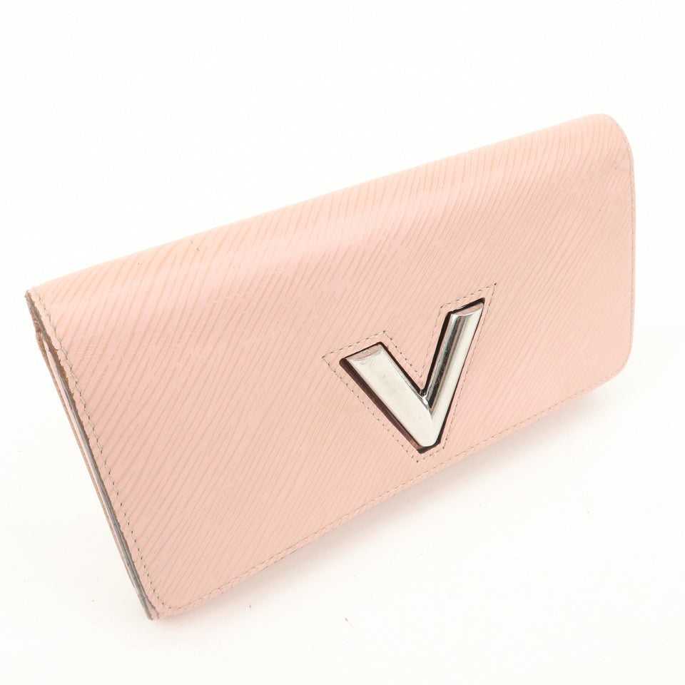 Louis Vuitton Epi Portefeuille Twist  Bi-Fold Long Wallet M61178